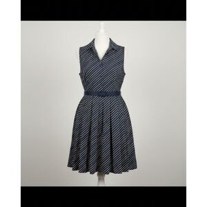 Modcloth Multicolor Striped sleeveless dress. 4X